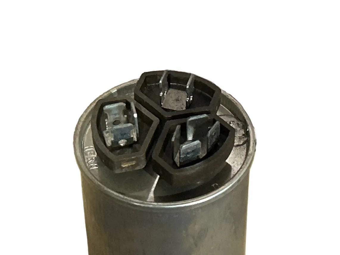 370 Vac, 20+4MFD 50/60 Hz, Round Capacitor