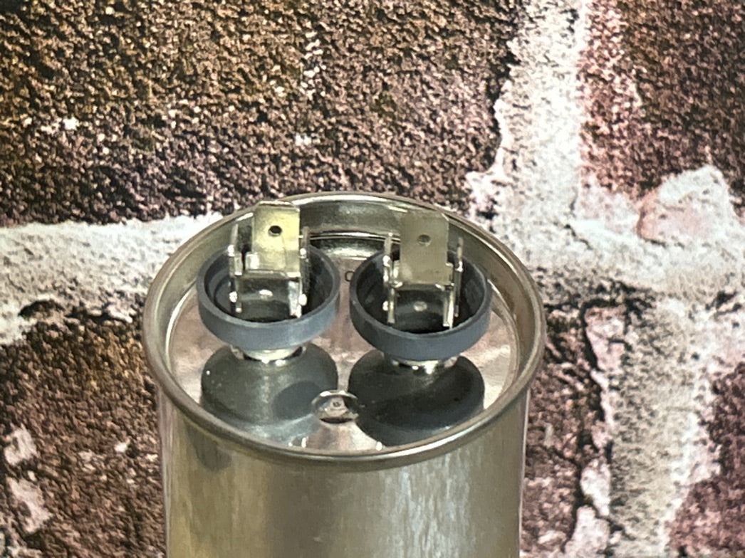 370 Vac, 80MFD 50/60 Hz, Round Capacitor