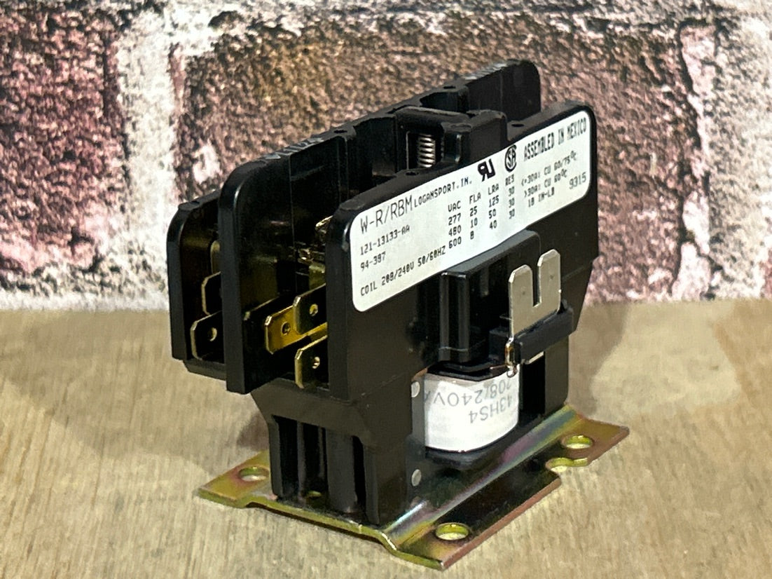 208/240 V, 50/60 Hz, 25 Amps 1 Pole Contactor