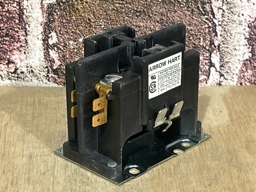 208/240 V, 50/60 Hz, 25 Amps 1 Pole Contactor