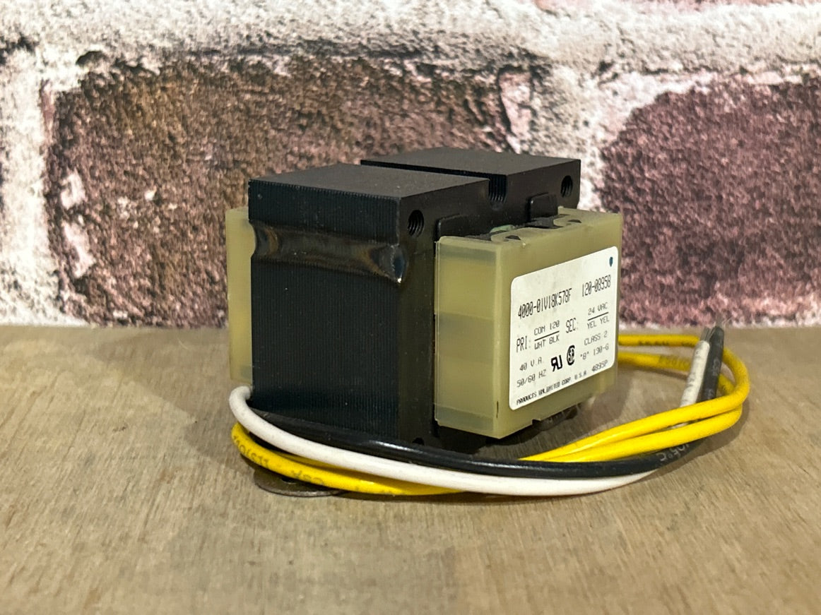 120/24 V, 50/60 Hz, 40VA Transformer
