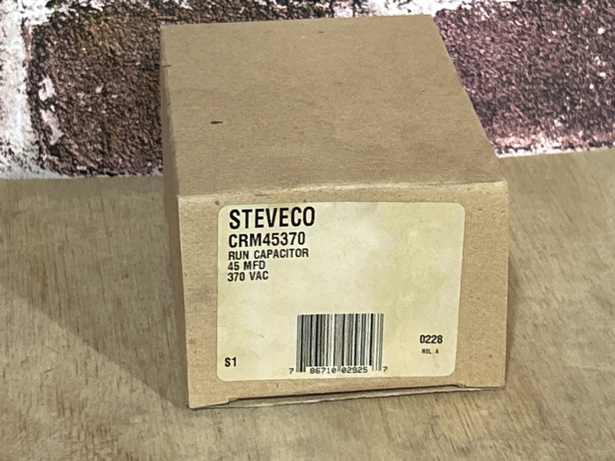 370 Vac, 45MFD 50/60 Hz, Round Capacitor