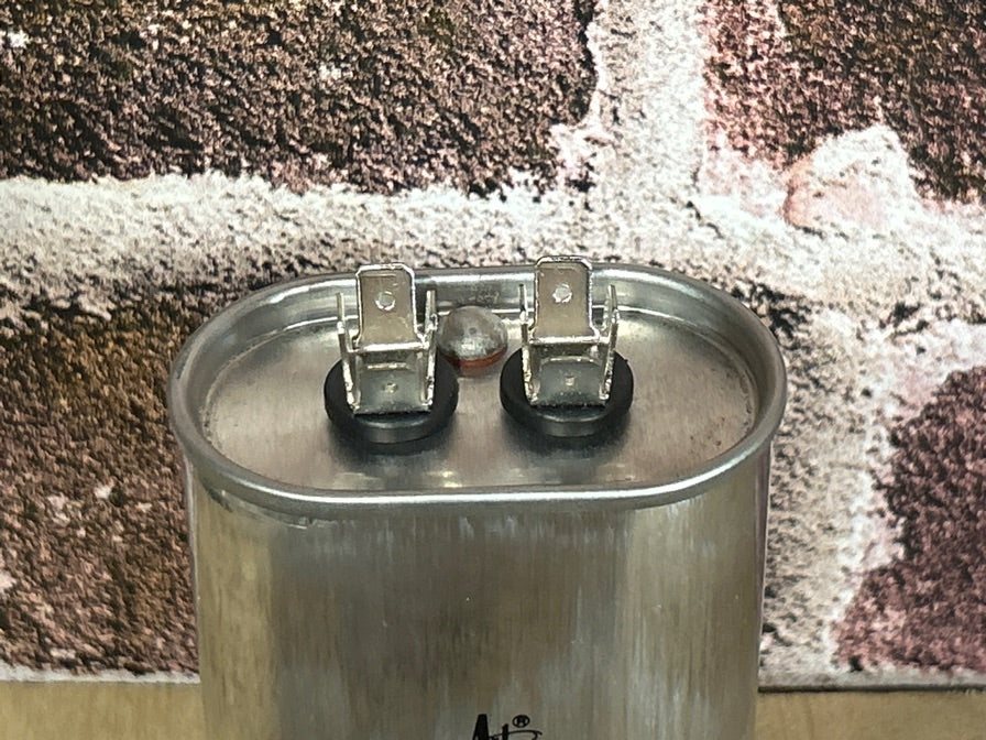 370 Vac, 60MFD 50/60 Hz, Oval Capacitor