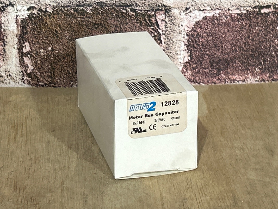 370 Vac, 65MFD 50/60 Hz, Round Capacitor