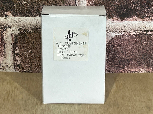 370 Vac, 50MFD 50/60 Hz, Oval Capacitor
