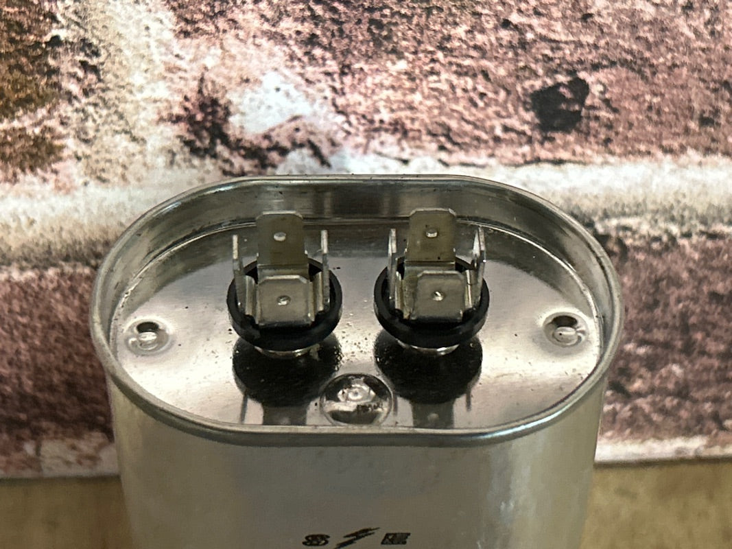 370 Vac, 60MFD 50/60 Hz, Oval Capacitor