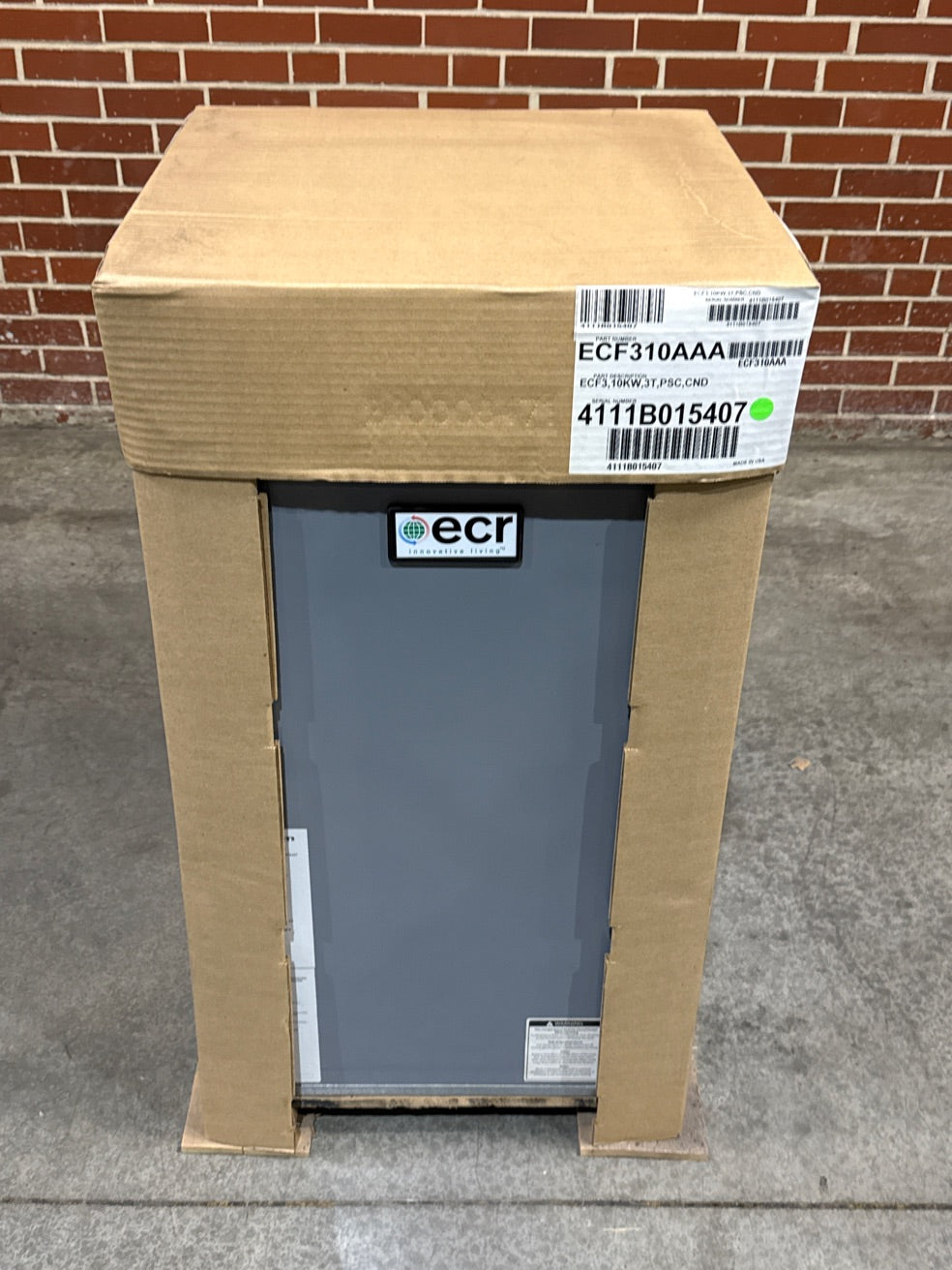 10 KW Multiposition PSC Multi Speed Electric Furnace 240/60/1 CFM: 1364
