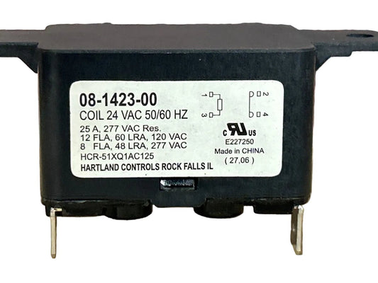 24 V, 50/60 Hz, 12 Amps, Relay