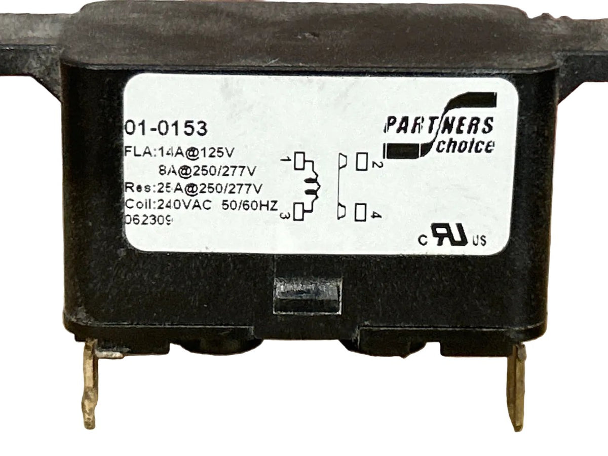 240 V, 50/60 Hz, 25 Amps, Relay