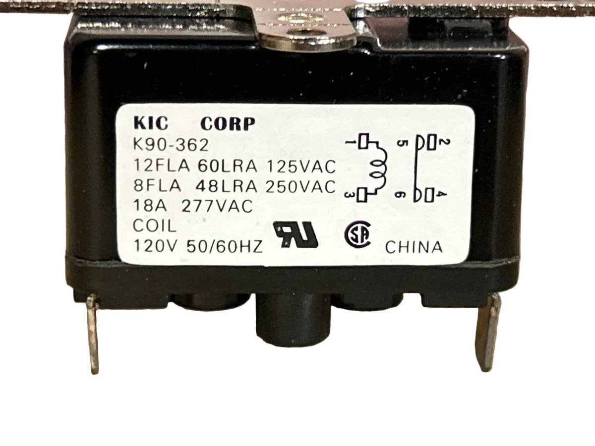 120 V, 50/60 Hz, 18 Amps, Relay