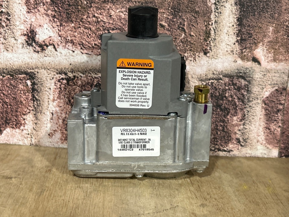 24V, 50/60Hz Dual Valve Intermittent Pilot Combination Gas Control, 3/4"X3/4" NPT