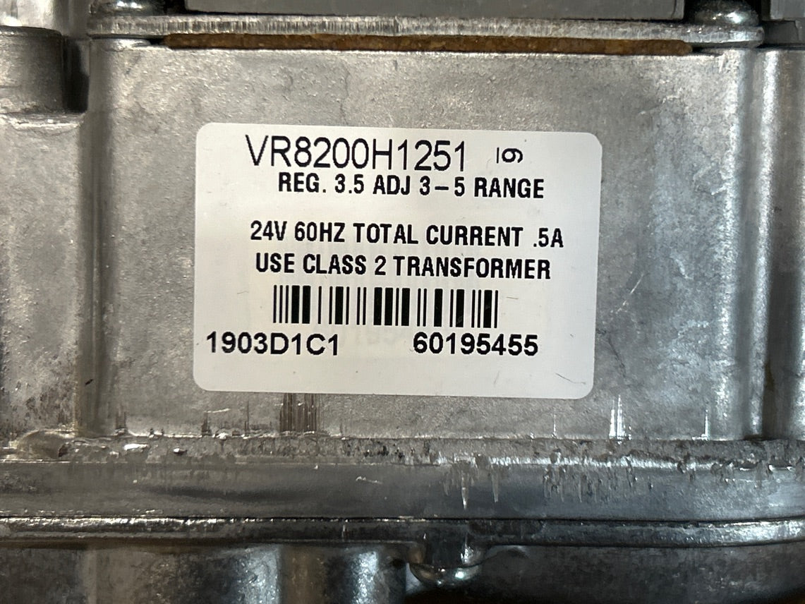 Dual Standing Pilot Combination Gas Control Valve, 1/2"X1/2" NPT