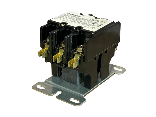 24 V, 50/60 Hz, 30 Amps 3 Pole Contactor
