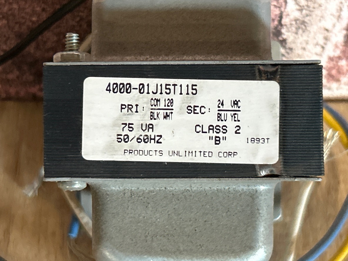 120/24 V, 50/60 Hz, 30VA Transformer