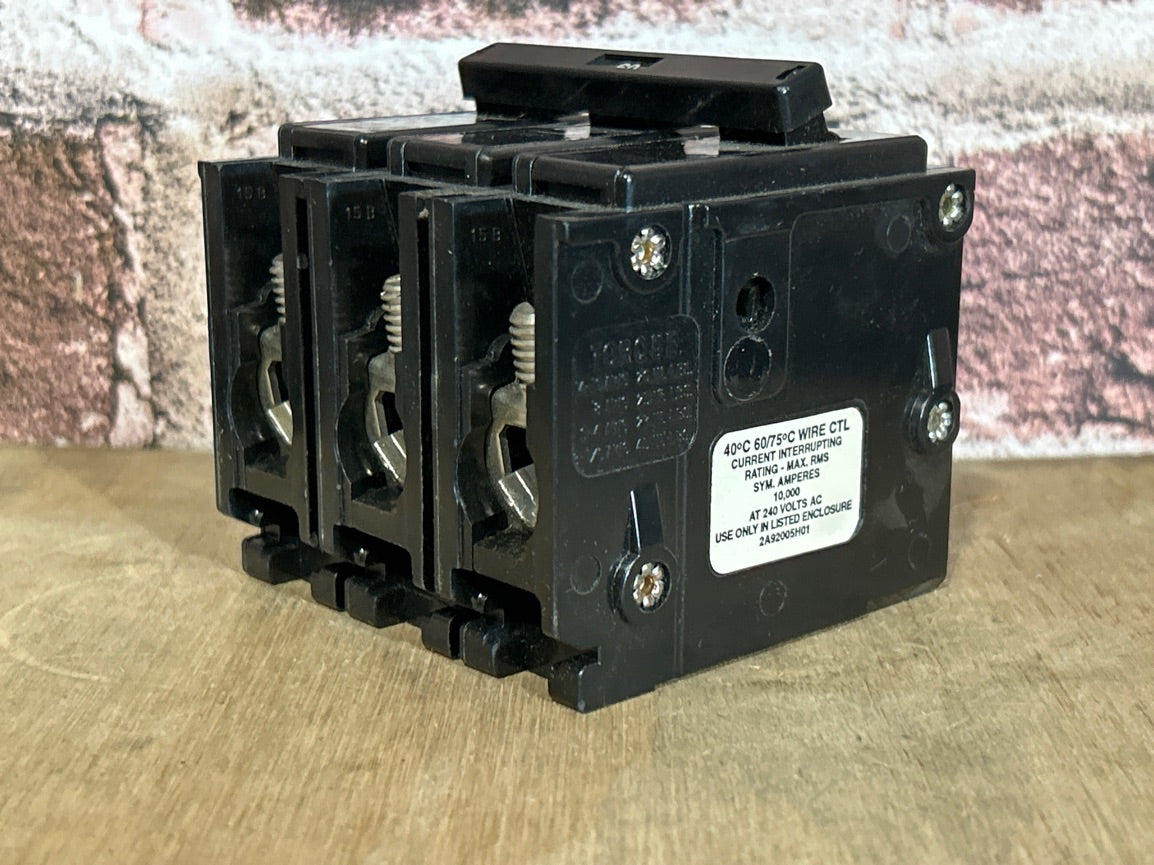 240V, 60Hz, 60A, 3 Pole Breaker
