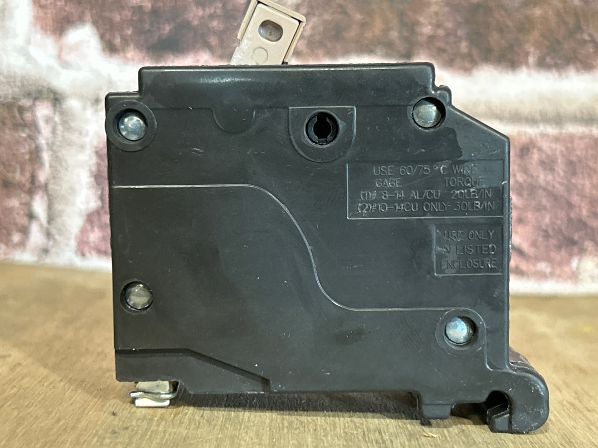 120/240V, 60Hz, 30A, 2 Pole Breaker