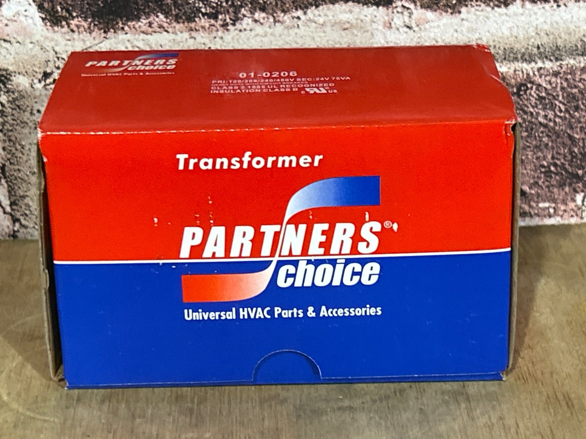 120/208/240/480/24 V, 50/60 Hz, 75VA Transformer