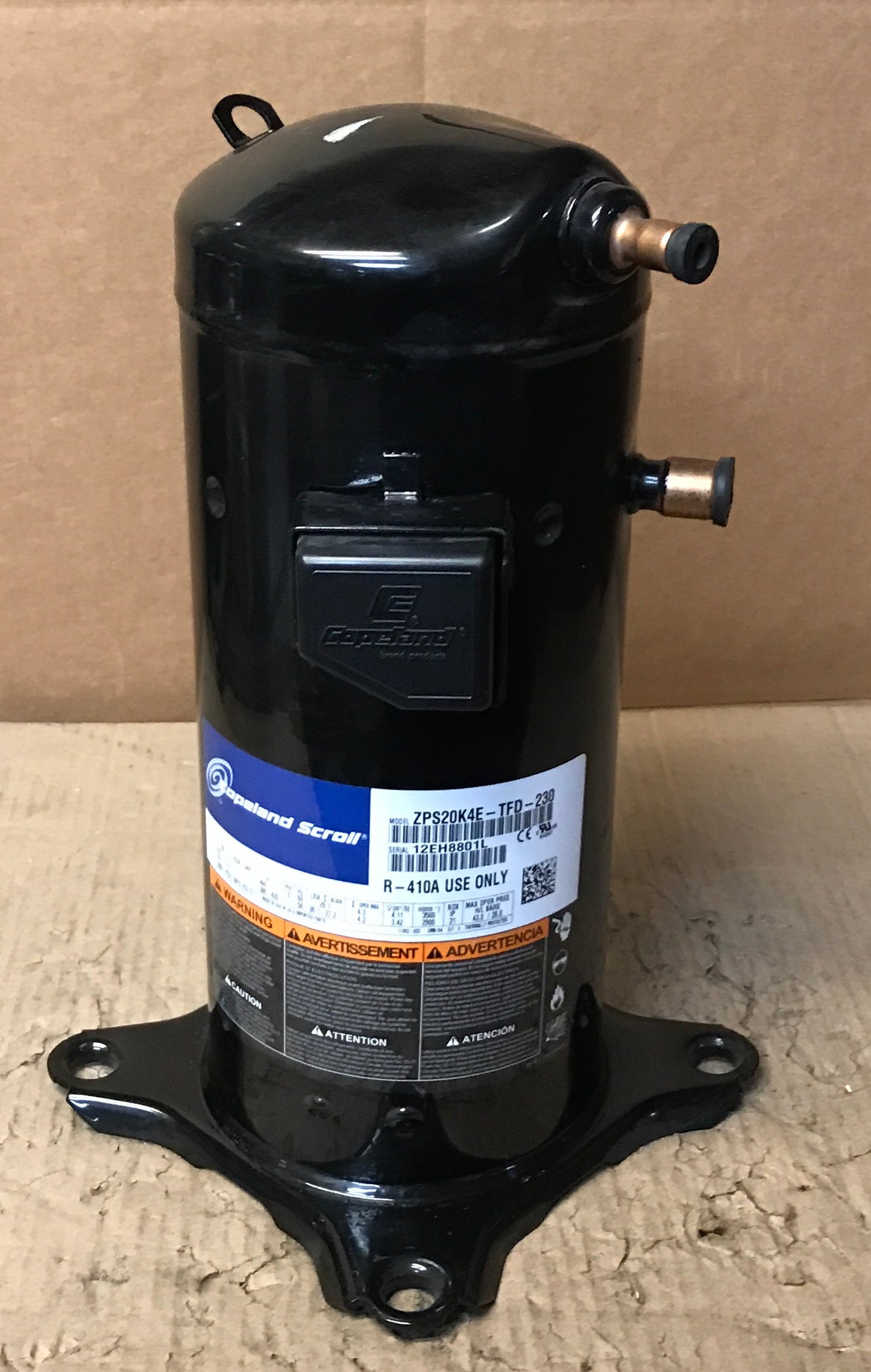 1-1/2 TON 2 STAGE ULTRA TECH AC/HP SCROLL COMPRESSOR 380-420-460/60-50/3 R-410A