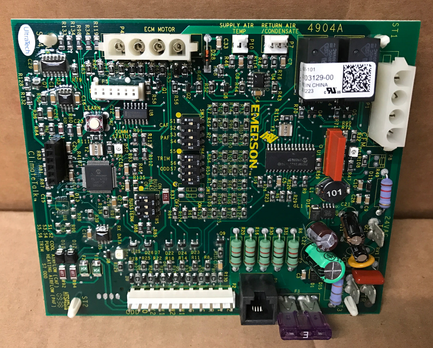 24 VAC ECM MOTOR AIR HANDLER CONTROL BOARD