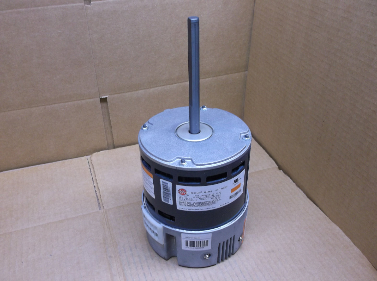 3/4HP RESCUE SELECT STANDARD ECM PROGRAMMABLE DIRECT DRIVE BLOWER MOTOR 115/50-60/1  RPM:1050/VARIABLE SPEED