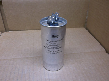 50UF X 440/370VAC ROUND RUN CAPACITOR