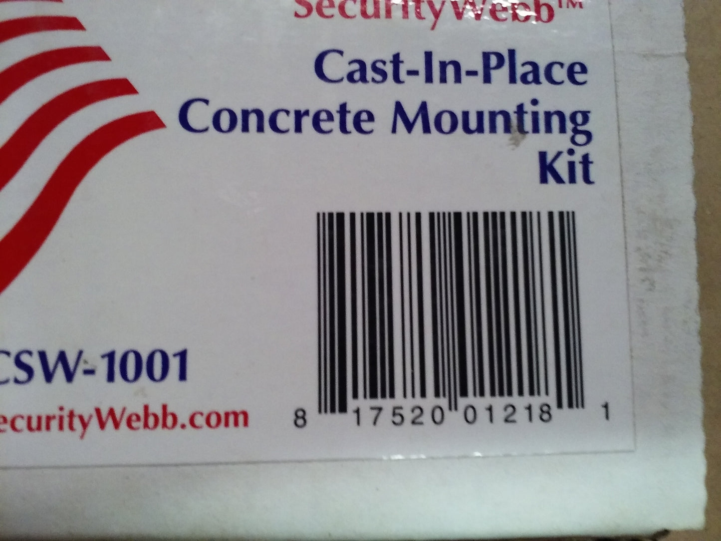 CAST-IN-PLACE CONCRETE MOUNTING KIT