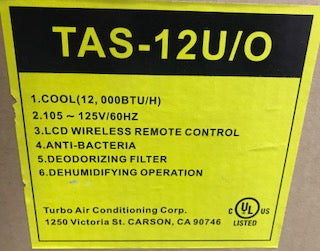 1 Ton Single-Zone Outdoor/Indoor Mini-Split Air Conditioner System