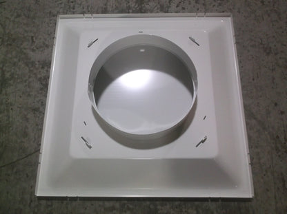 24" X 24" T-BAR CEILING DIFFUSER SQUARE PLAQUE