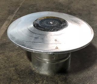 4" STAINLESS TRIPLE WALL ALL FUEL RAIN CAP