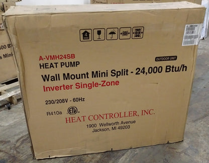 2 TON SINGLE-ZONE INVERTER OUTDOOR MINI-SPLIT HEAT PUMP UNIT, 17 SEER 208-230/60/1 R-410A