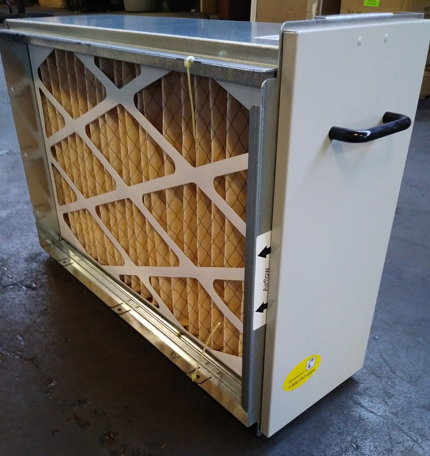 13-1/8" X 21-3/4" HIGH EFFICIENCY CUSTOM FIT MEDIA AIR CLEANER FOR AIR HANDLER