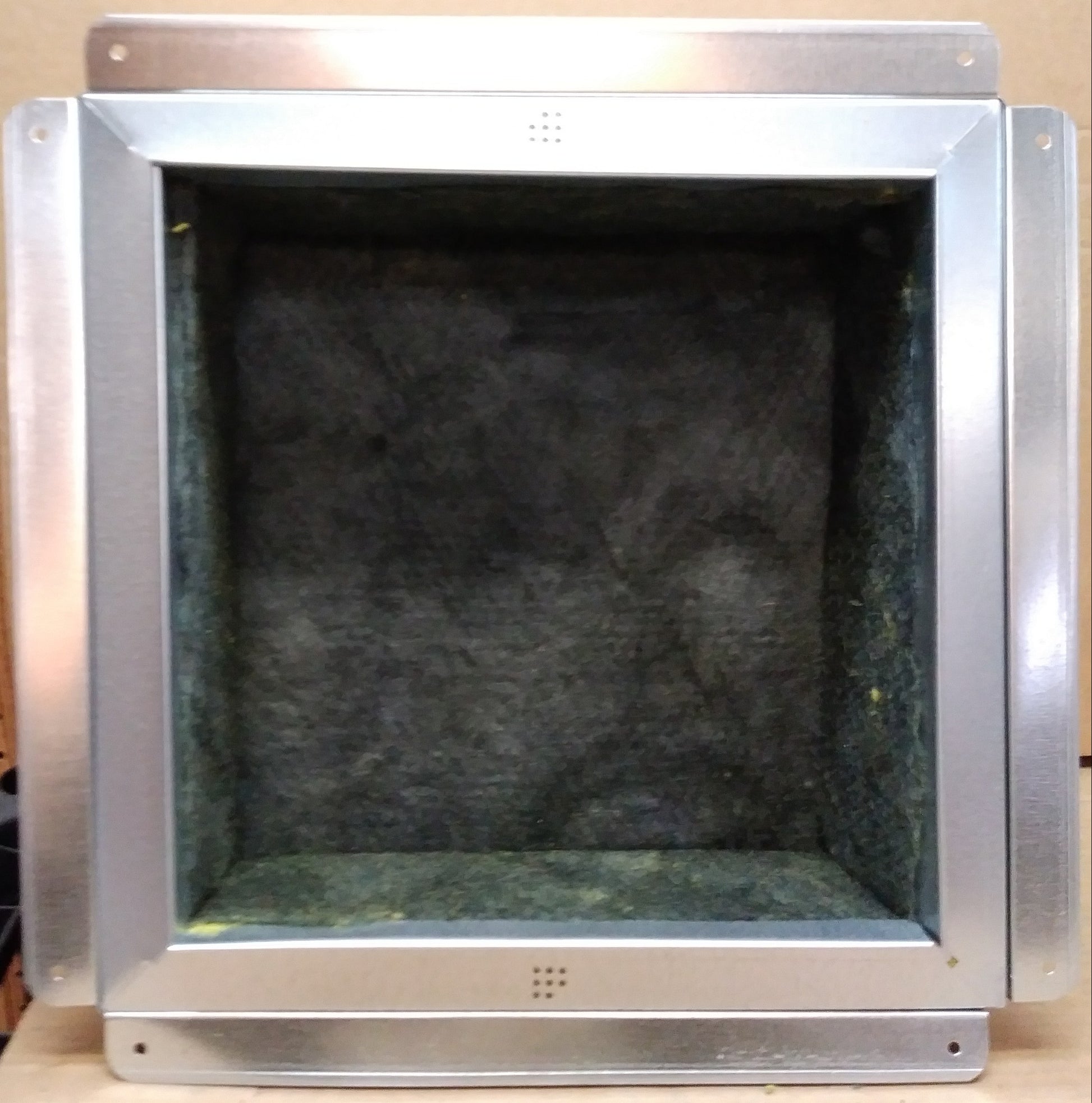 10" X 10" RETURN AIR BOX, R6, 30 GAUGE