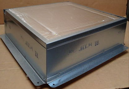 10" X 10" RETURN AIR BOX, R8, 30 GAUGE