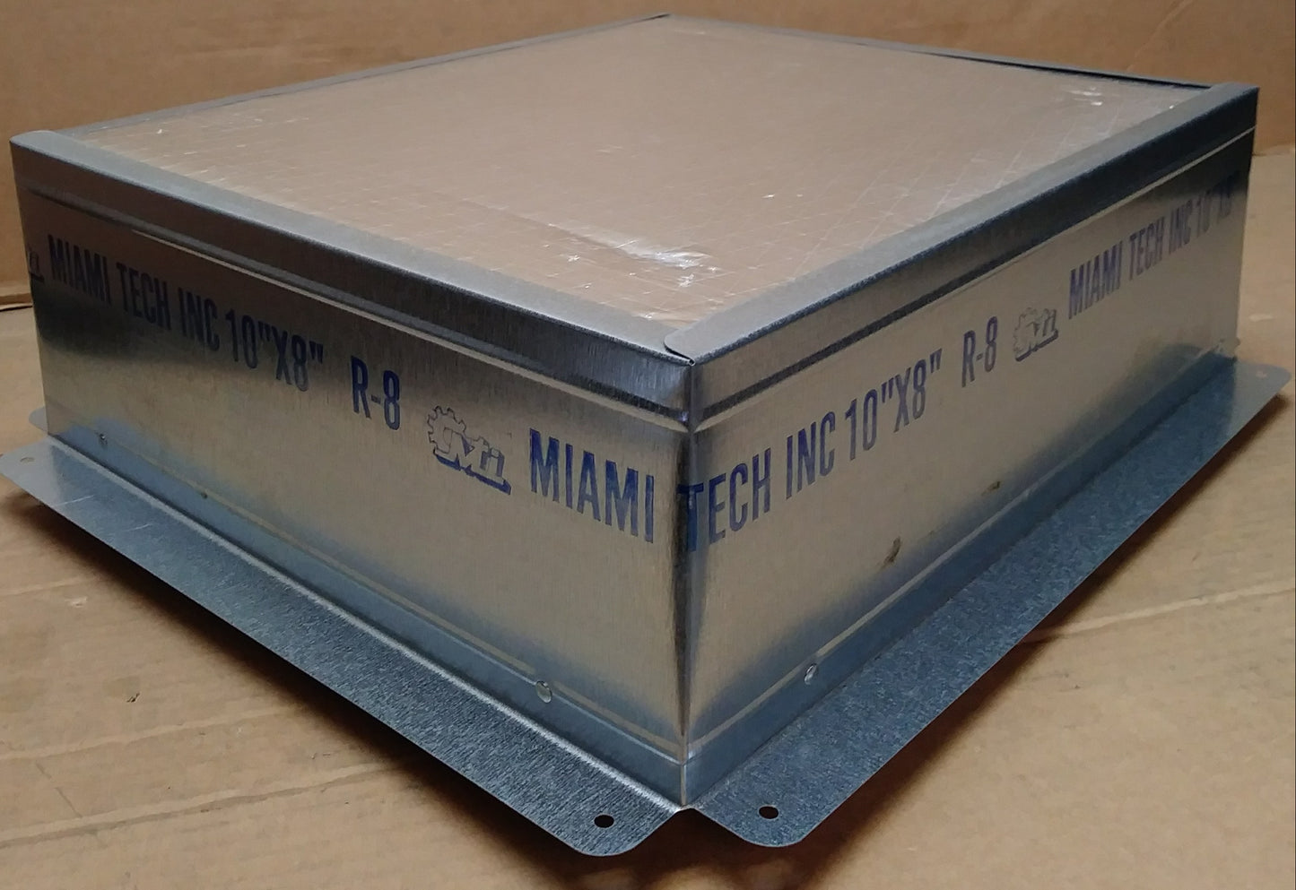 8" x 10" RETURN AIR BOX, R8, 30 GAUGE