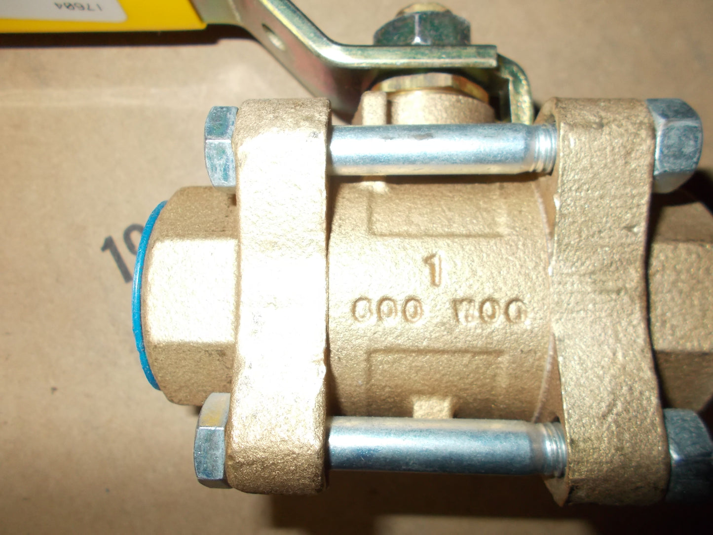 1" SWEAT BRONZE 3 PC FULL PORT BALL VALVE