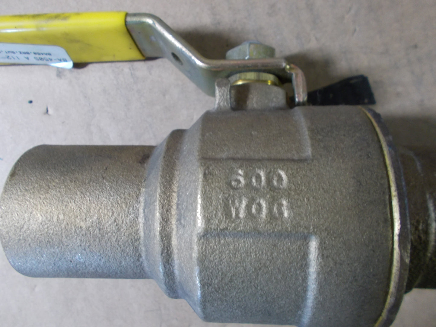 1 1/2" SWEAT BRONZE F/P BALL VALVE