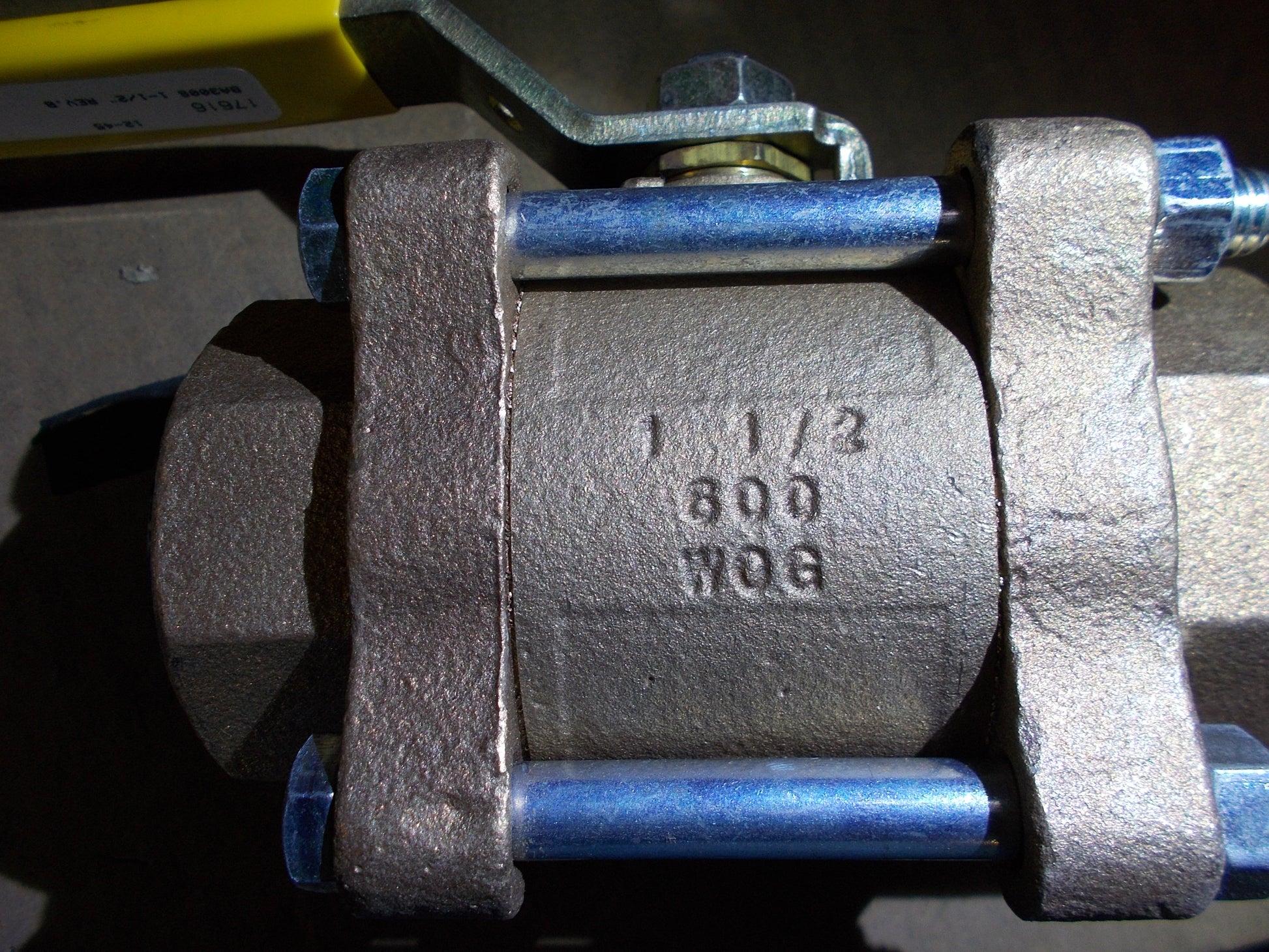 1 1/2"FPT BRONZE FULL PORT BALL VALVE