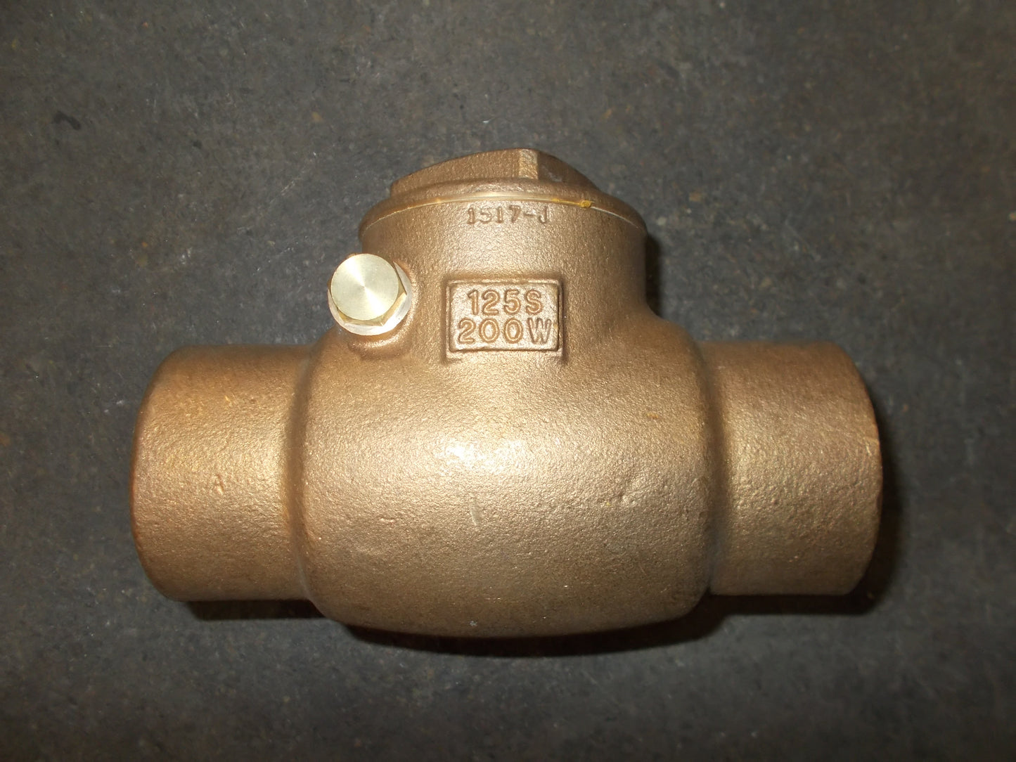 2" SWEAT BRONZE SWING CHECK VALVE