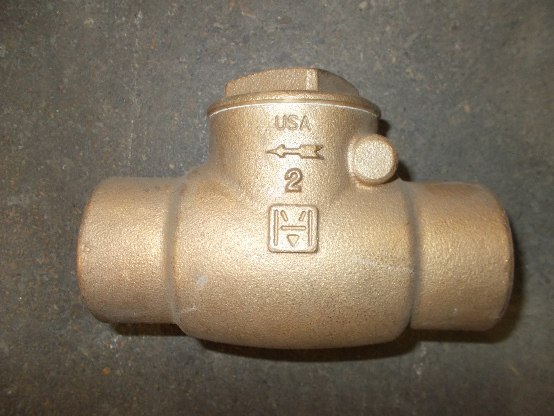 2" SWEAT BRONZE SWING CHECK VALVE