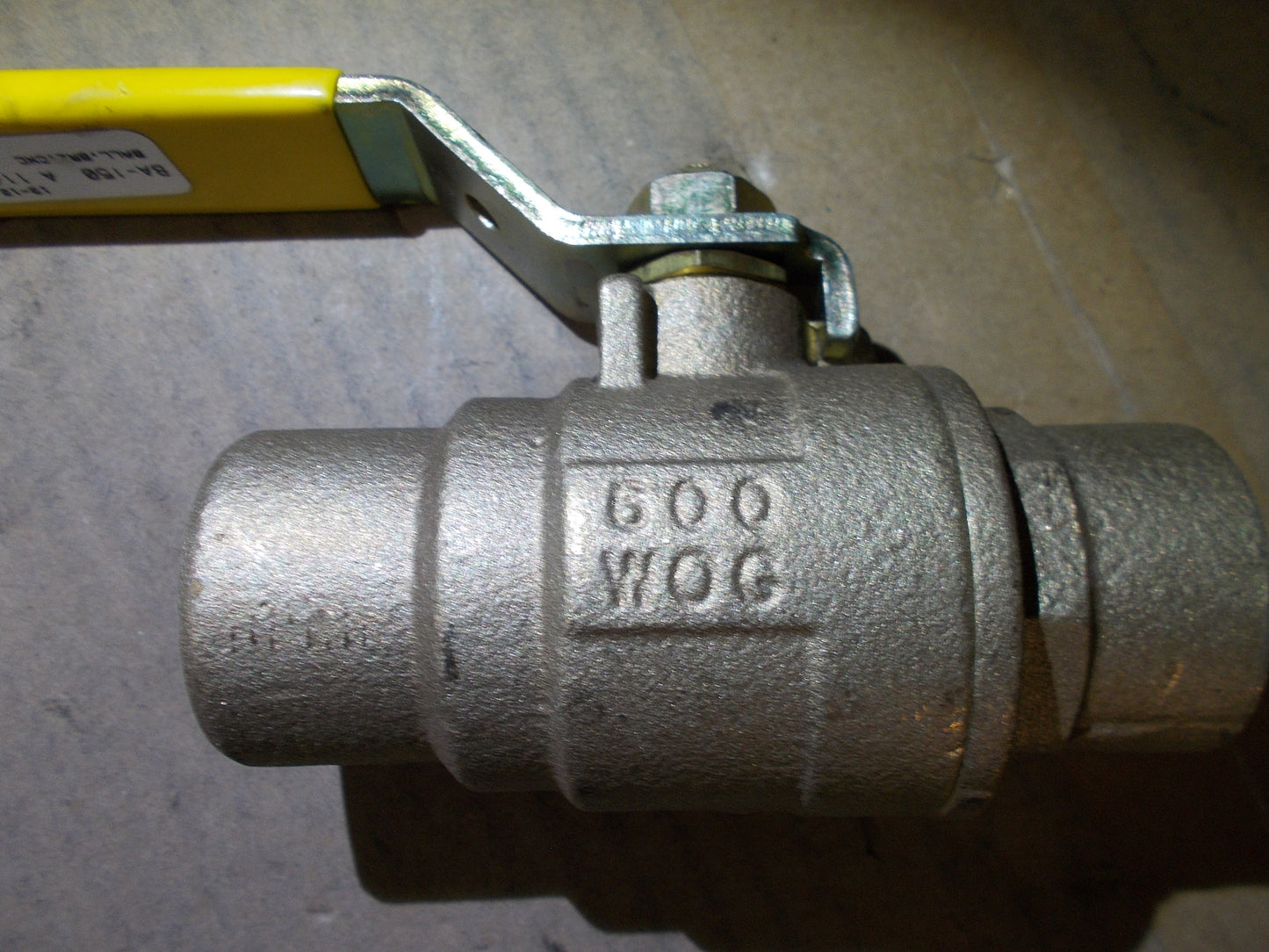 1 1/4" SWEAT BRONZE/BRASS BALL VALVE