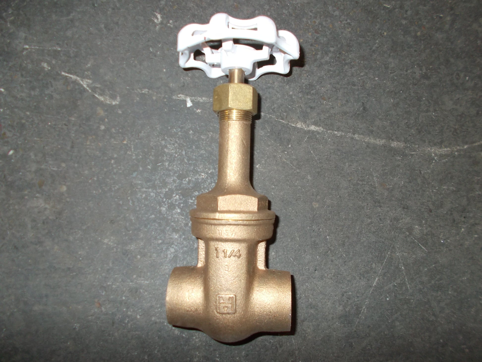 1 1/4" ULTRA PURE SWEAT BRONZE GATE VALVE