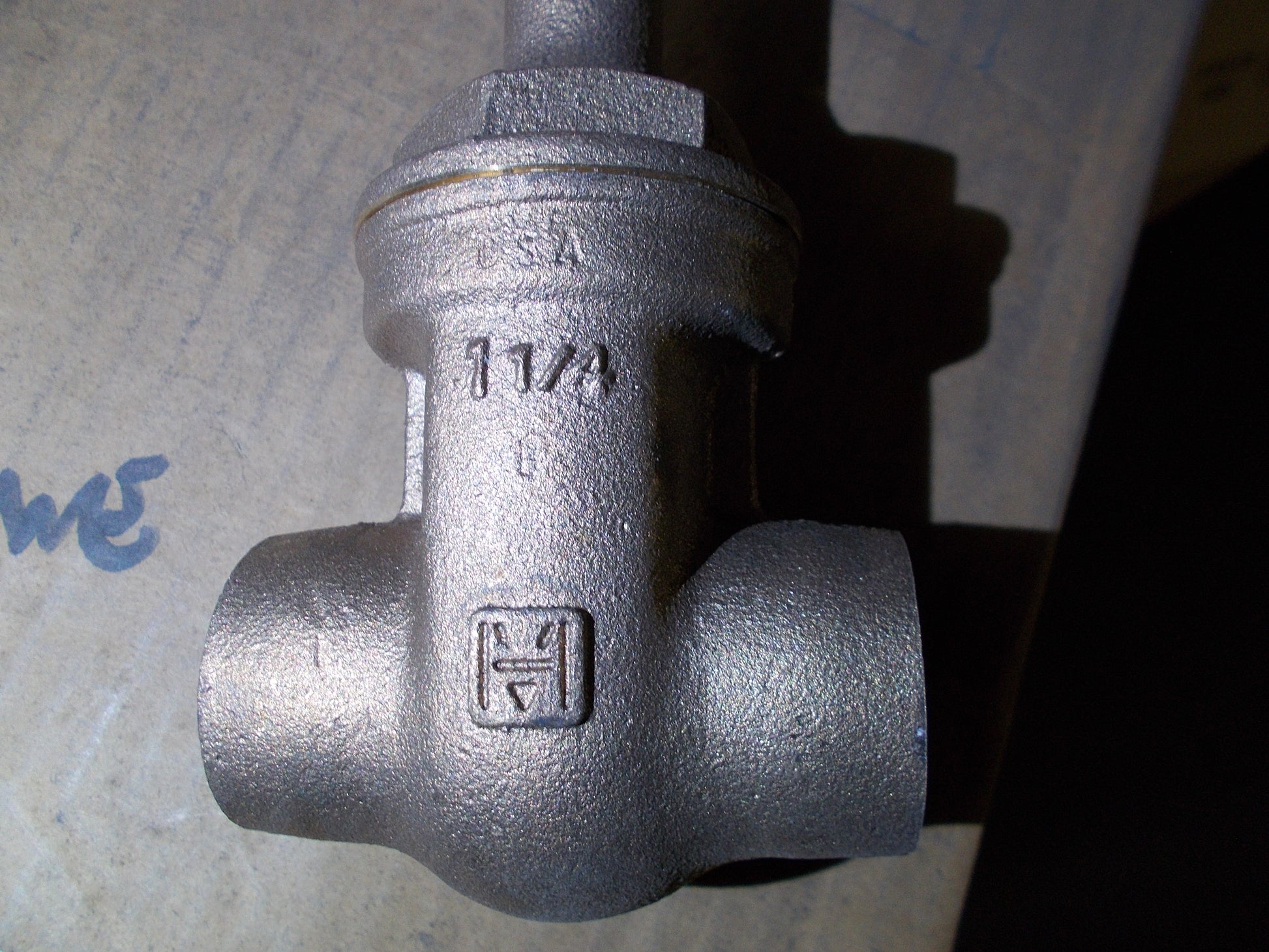 1 1/4" ULTRA PURE SWEAT BRONZE GATE VALVE