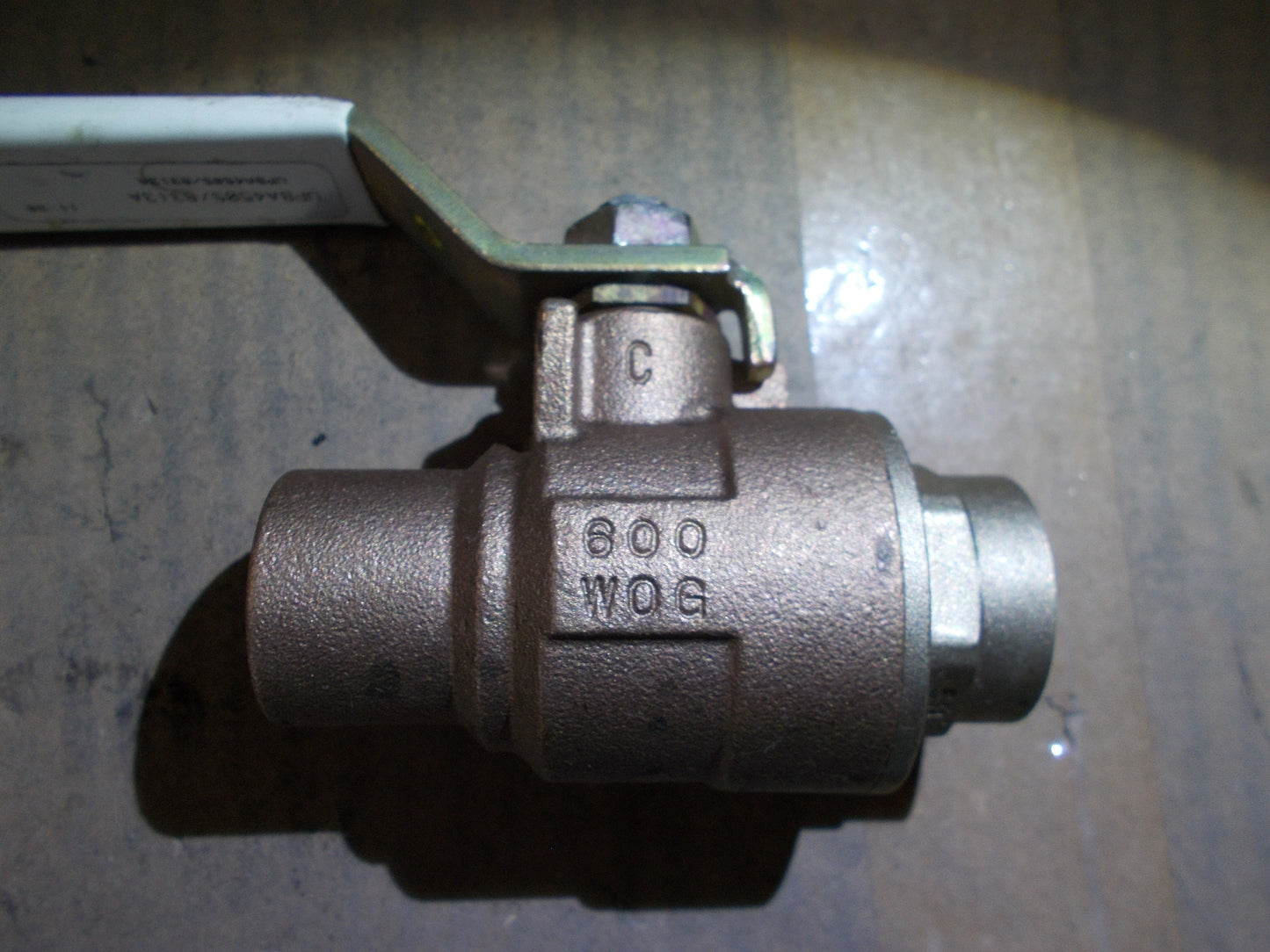 1"SWEAT "ULTRA PURE" BRONZE/BRASS BALL VALVE