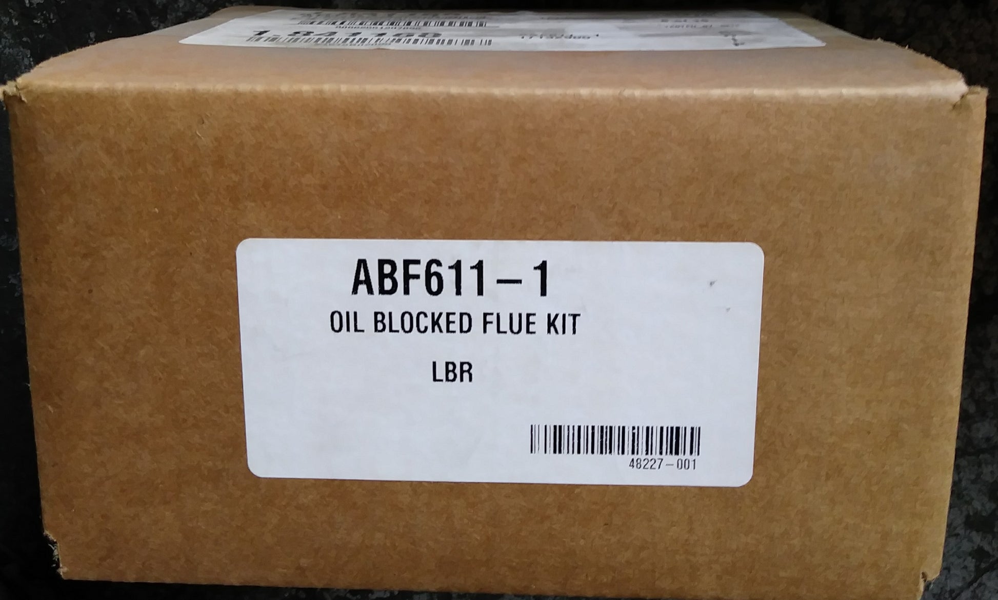 OIL BLOCKED FLUE SAFETY SWITCH KIT FOR USE w/REAR FLUE BASEMENT STYLE OIL FURNACES