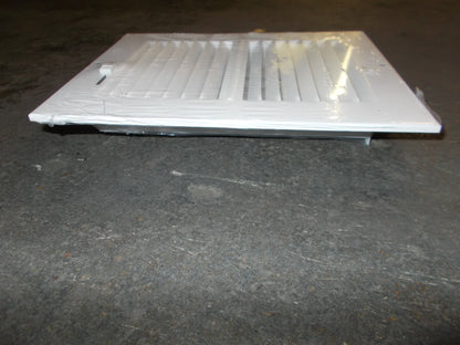 8" X 6" STEEL/WHITE 2 WAY SIDEWALL OR CEILING REGISTER