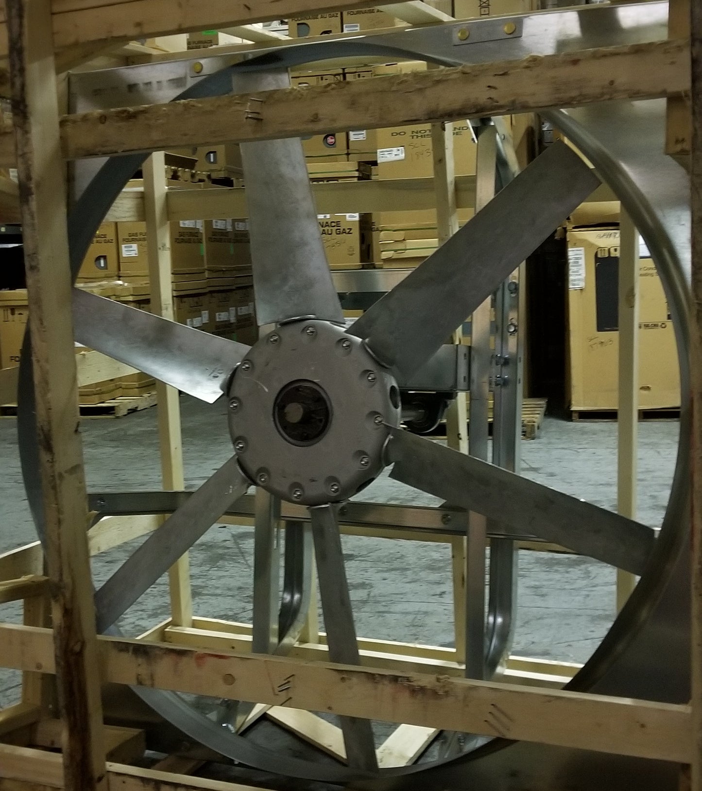 60" EXHAUST FAN, HEAVY DUTY BELT DRIVE LESS MOTOR PACKAGE, FAN MOTOR HP 5 - 15