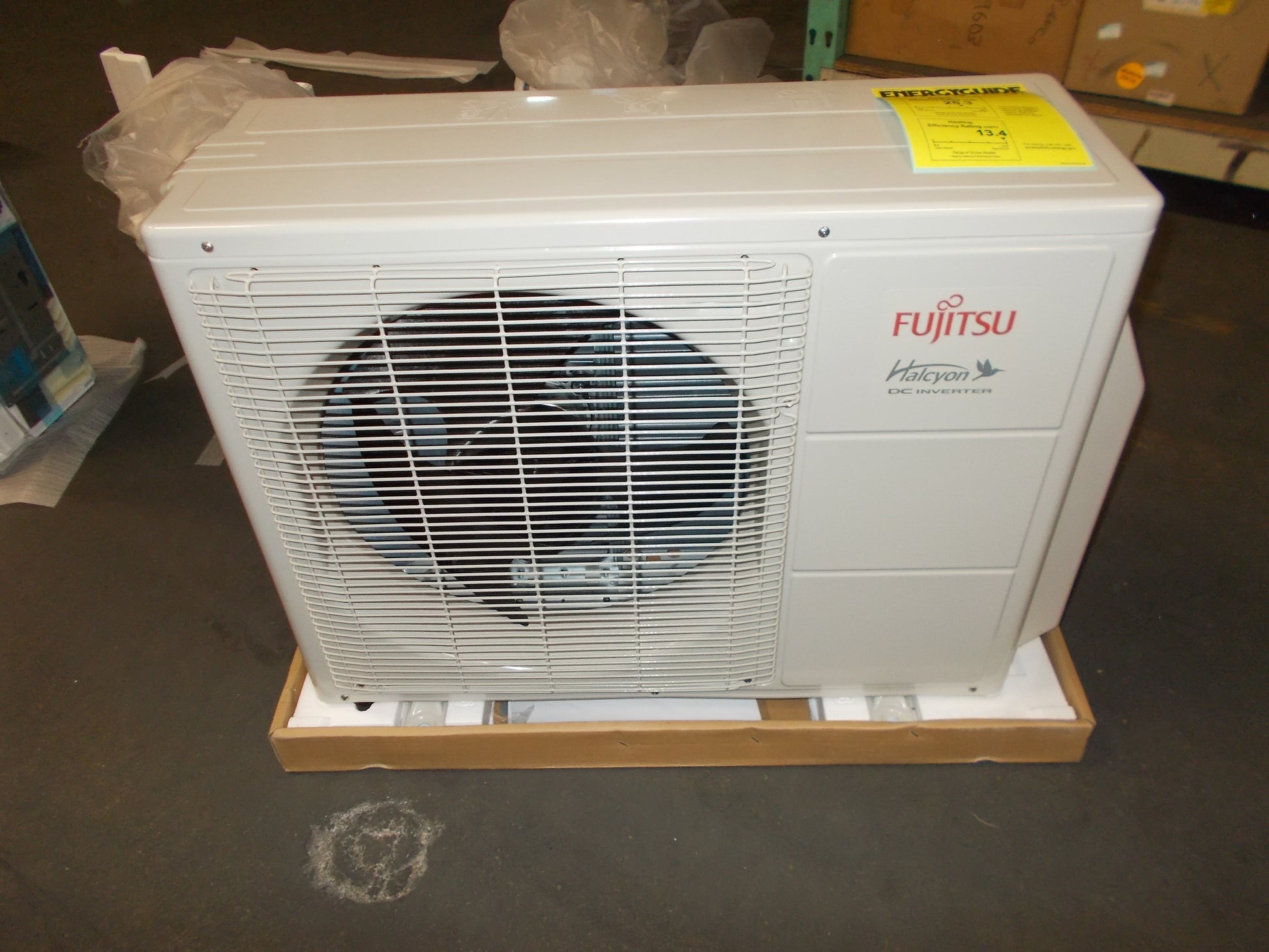 15,000 BTU SINGLE ZONE OUTDOOR MINI-SPLIT HEAT PUMP UNIT, 25.3 SEER 208-230/60/1 R-410A CFM 547