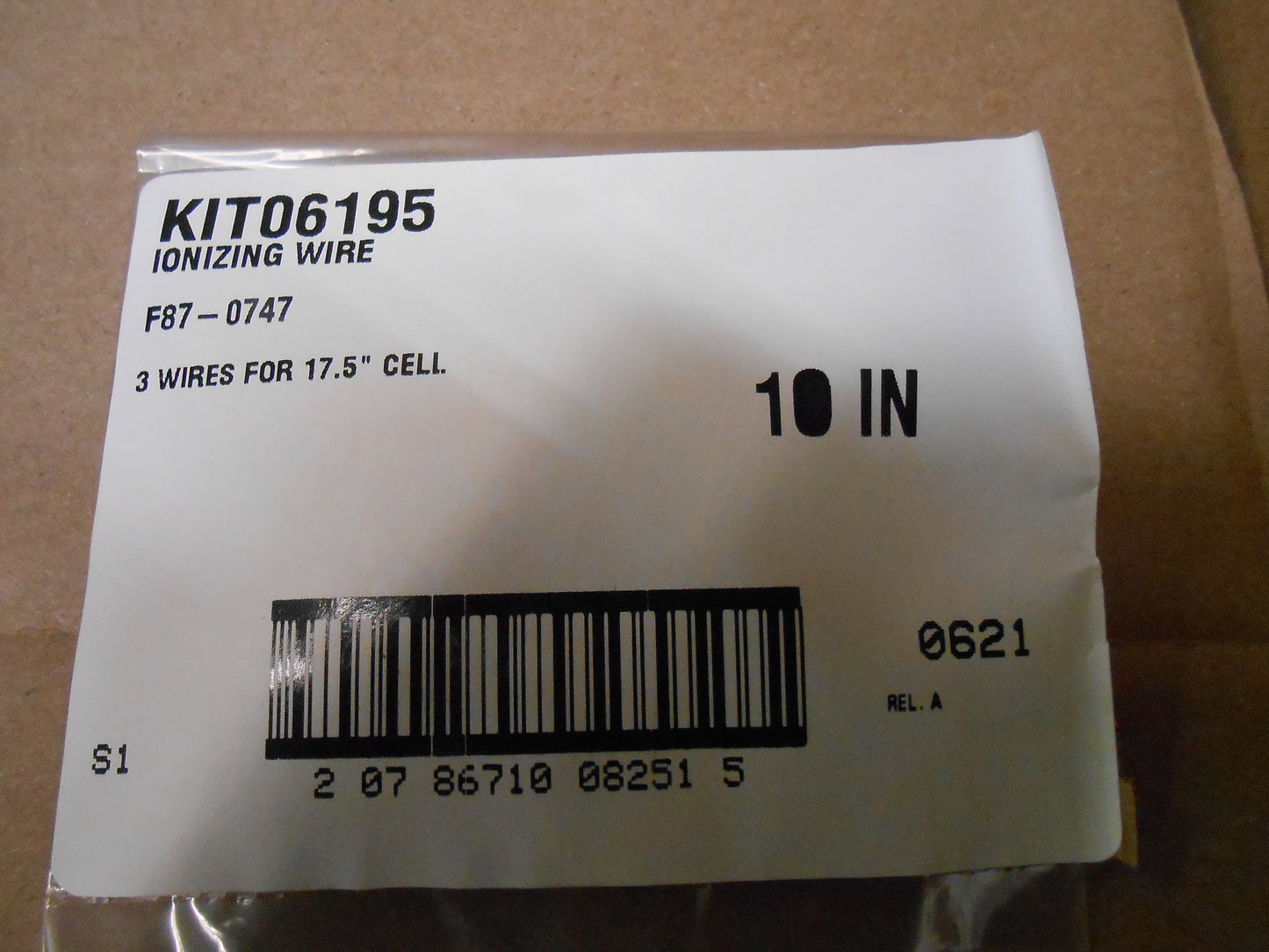 IONIZING WIRE KIT 17.5"CELL