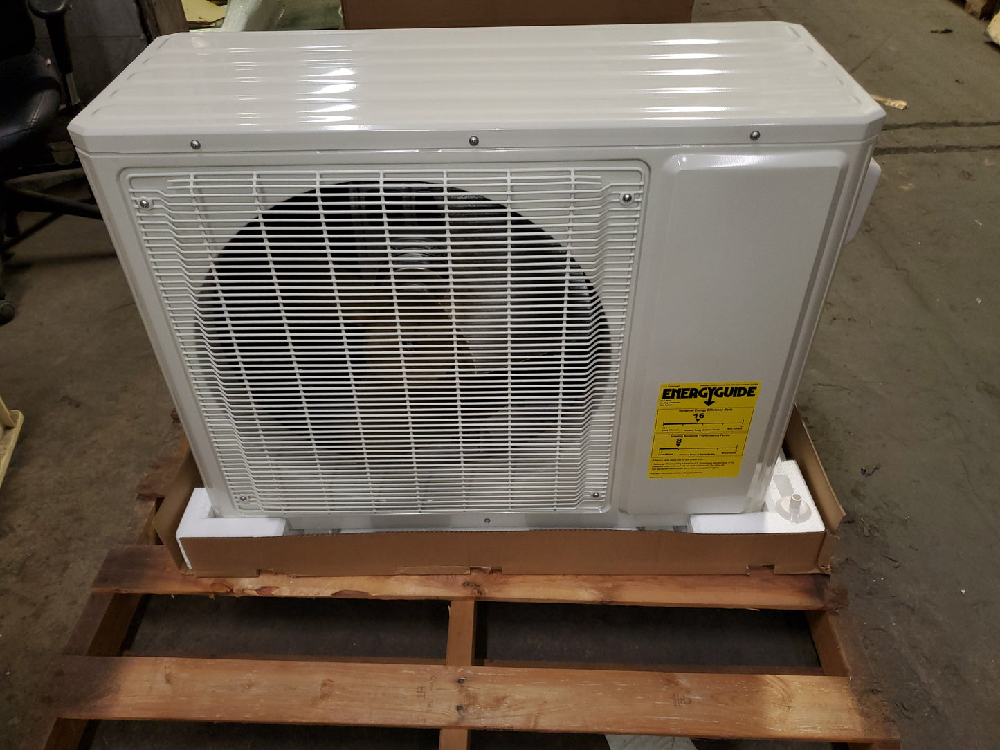 18,000 BTU SINGLE-ZONE OUTDOOR MINI-SPLIT HEAT PUMP/W MODULATING INVERTER TECHNOLOGY, 16 SEER 208-230/60/1 R-410A