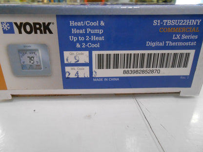 2 HEAT/2 COOL COMMERCIAL DIGITAL NON-PROGRAMMABLE THERMOSTAT , 24V